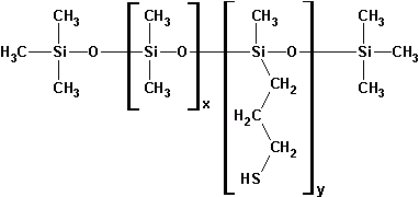 Pendant Mercapto/Dimethyl Copolymers