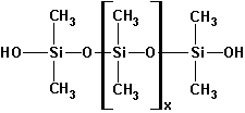 Hydroxyl End-Blocked Silicone Fluids